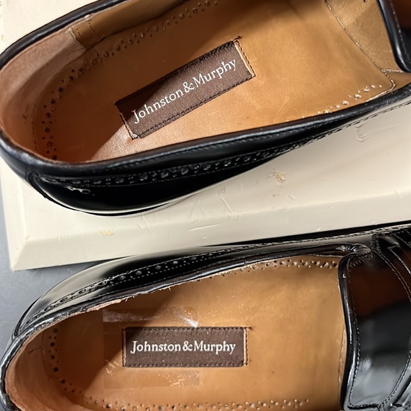 Black Johnston & Murphy Dress Shoe - Picture 6 of 7